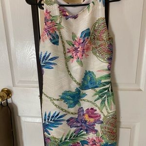 Tropical Floral Dress